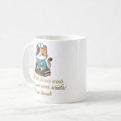 Cute Nurse Calico Cat Personalized Coffee Mug コーヒーマグカップ (正面左)