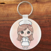 Cute Nurse Keychain キーホルダー (正面)