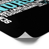 Cute Nurse RN LVN Nursing School Medical ポスター (角)