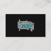 Cute Nurse RN LVN Nursing School Medical 名刺 (正面)