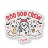 Cute Nurse Sticker | Nurse Life Sticker  シール (正面)