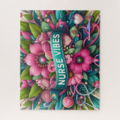 Cute Nurse Vibes ジグソーパズル (縦)