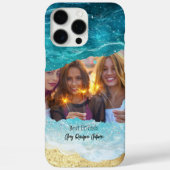 Cute Ocean/Beach Besties/Friends Custom Photo Case-Mate iPhoneケース (裏面)