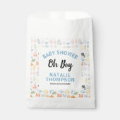 Cute Ocean Under the Sea Animal Baby Shower フェイバーバッグ (正面)