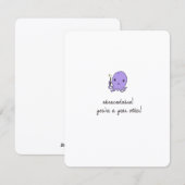 Cute Octopus Birthday Card シーズンカード (正面/裏面)