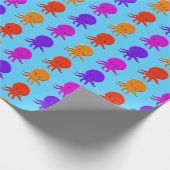 Cute Octopus Drawings Cuistom ラッピングペーパー (角)