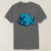 Cute octopus sticker Fantasy art Tシャツ (デザイン正面)