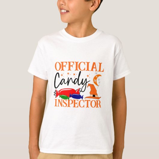 Cute Official Candy Inspector kid Tシャツ (正面)