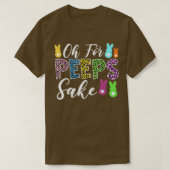 Cute Oh For Students Sake Easter Day Funny Teacher Tシャツ (デザイン正面)