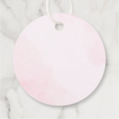 Cute One In A Melon Birthday Party フェイバータグ (裏面)