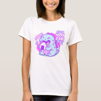 Cute Onigiri Dinosaur Tシャツ