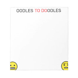 Cute Oodles To Do ノートパッド
