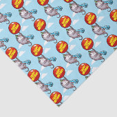 Cute Opossum Happy Birthday! Add Your Text Balloon 薄葉紙 (詳細)