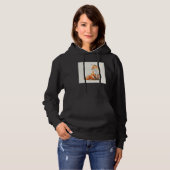 Cute Orange Fox Illustration Watercolor Women Men  パーカ (正面フル)