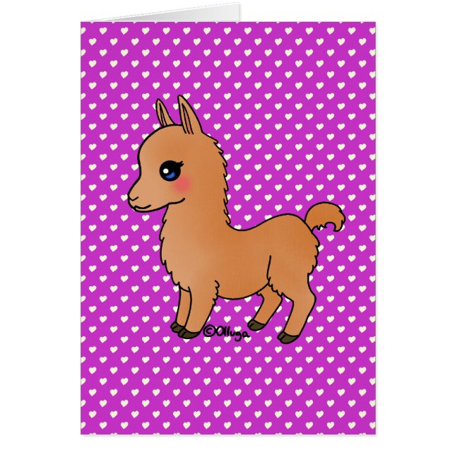 Cute Orange Llama (正面)