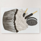 Cute Oreo Cupcake Puzzles  ジグソーパズル (横)
