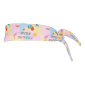 "Cute Origami Animal Pattern – Soft Pastel Japanes タイヘッドバンド (回転90)