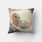 Cute Origami Seal Mother クッション (裏面)