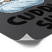 Cute Otters Snuggling This Is Our Cuddle  ポスター (角)