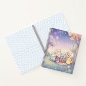 Cute Owl Friends Notes Journal ノートブック (内部)