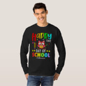 Cute Owl Happy Last Day Of School Teacher Student  Tシャツ (正面フル)