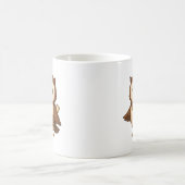 Cute Owl Illustration – Okojo and Friends Illust コーヒーマグカップ (中央)