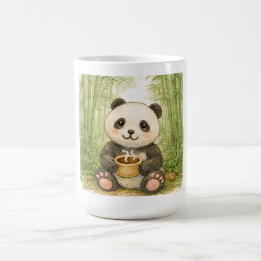 Cute panda コーヒーマグカップ (中央)