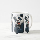 Cute panda コーヒーマグカップ (正面右)