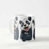 Cute panda コーヒーマグカップ (正面左)