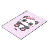 Cute Panda ノートブック (左側)