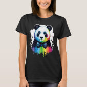 Cute Panda  Animal on Panda 2 Tシャツ (正面)