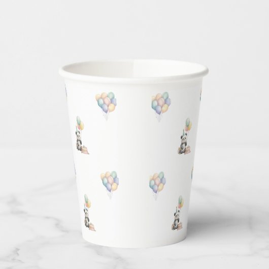 Cute Panda animal Party Paper cups 紙コップ (左)