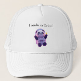 Cute Panda Astronaut Kids Cap – Funny Space Panda キャップ