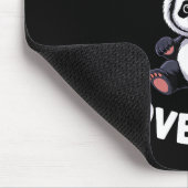 Cute Panda Bunny Easter Some Bunny Loves You  マウスパッド (コーナー)