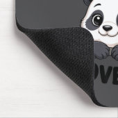 Cute Panda Bunny Some Bunny Loves You  マウスパッド (コーナー)