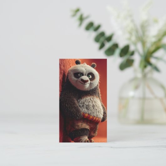 Cute Panda Card 名刺 (スタンド正面)