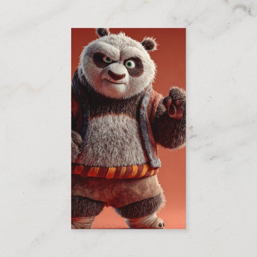 Cute Panda Card 名刺 (裏面)