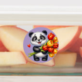 Cute Panda, Giraffe, and Rabbit Sticker Sheet with ラベル (貼付)