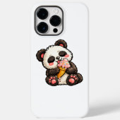 Cute Panda Ice Cream Case-Mate iPhoneケース (裏面)