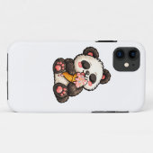 Cute Panda Ice Cream Case-Mate iPhoneケース (裏面(横))