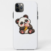 Cute Panda Ice Cream Case-Mate iPhoneケース (裏面)