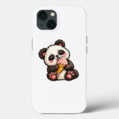 Cute Panda Ice Cream Case-Mate iPhoneケース (裏面)