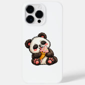 Cute Panda Ice Cream Case-Mate iPhoneケース (裏面)