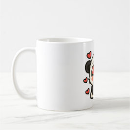 Cute Panda Love Mug – Kawaii Heart Eyes design コーヒーマグカップ