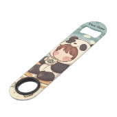 Cute Panda Magnetic Bottle Opener スピード栓抜き (正面アングル)