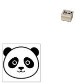 Cute Panda Mini Stamp ラバースタンプ (押印)