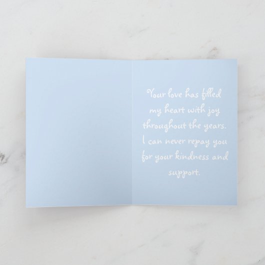 Cute Panda Mother’s Day カード (内部)