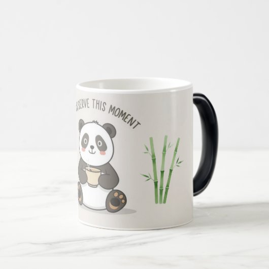 Cute Panda Mug モーフィングマグカップ (正面右)