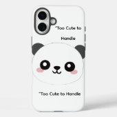 Cute Panda Phone Case  Case-Mate iPhoneケース (裏面)