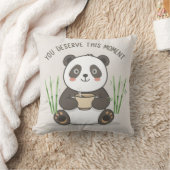 Cute Panda Pillow クッション (ブランケット)